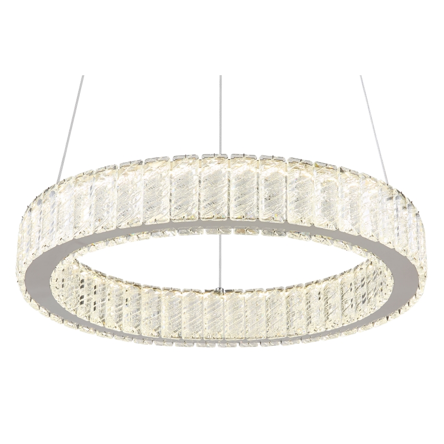 Globo - LED Żyrandol ściemnialny na lince LED/50W/230V 2700-6000K śr. 50 cm + pilot zdalnego sterowania