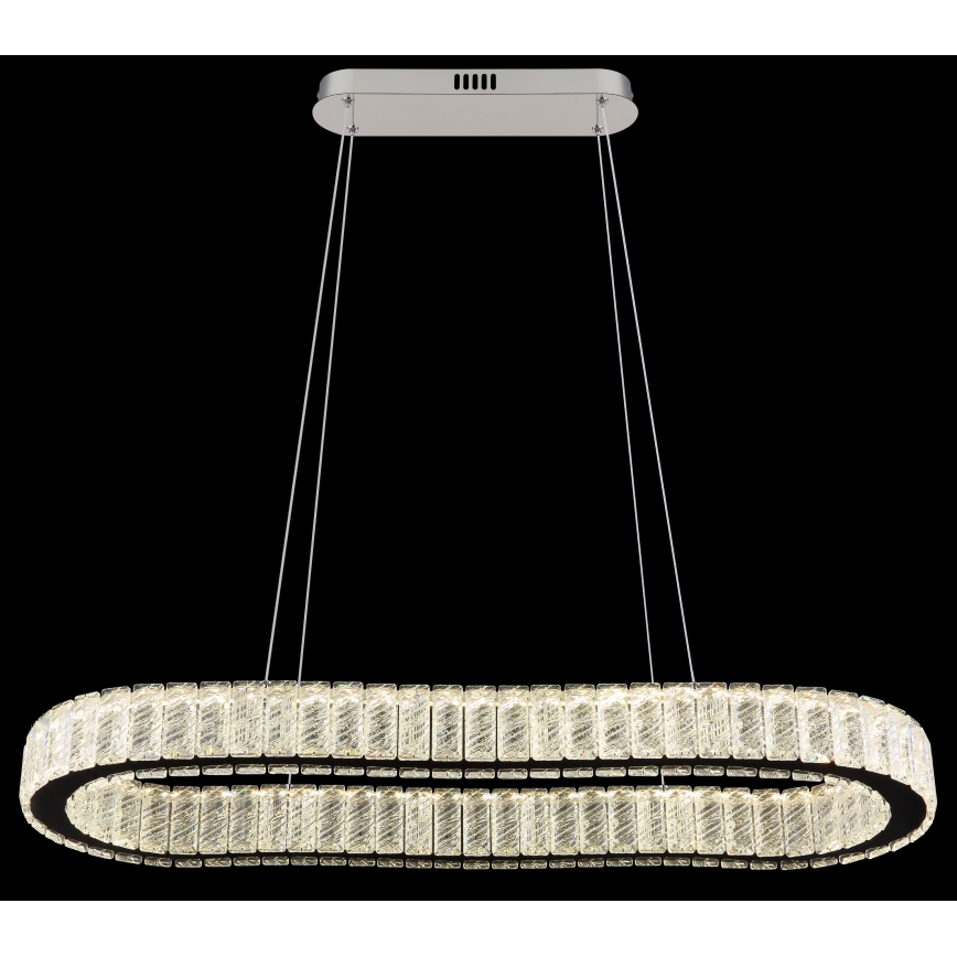 Globo - Regulowany żyrandol LED na linkę LED/58W/230V 2700-6000K + pilot do zdalnego sterowania