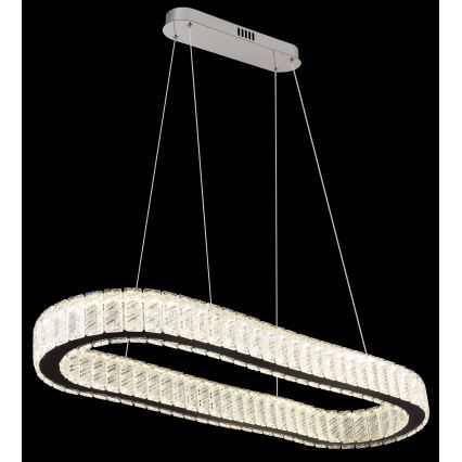 Globo - LED Żyrandol ściemnialny na lince LED/58W/230V 2700-6000K + pilot zdalnego sterowania