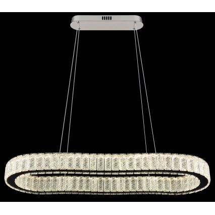 Globo - LED Żyrandol ściemnialny na lince LED/58W/230V 2700-6000K + pilot zdalnego sterowania