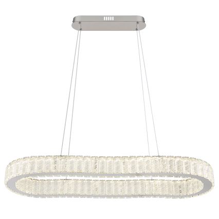 Globo - LED Żyrandol ściemnialny na lince LED/58W/230V 2700-6000K + pilot zdalnego sterowania
