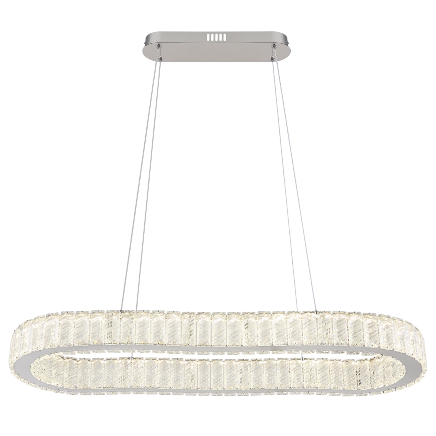 Globo - LED Żyrandol ściemnialny na lince LED/58W/230V 2700-6000K + pilot zdalnego sterowania