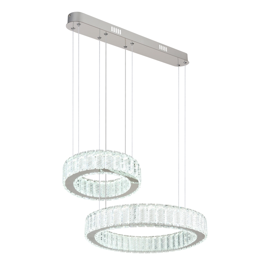 Globo - LED Żyrandol ściemnialny na lince LED/80W/230V 2700-6000K + pilot zdalnego sterowania