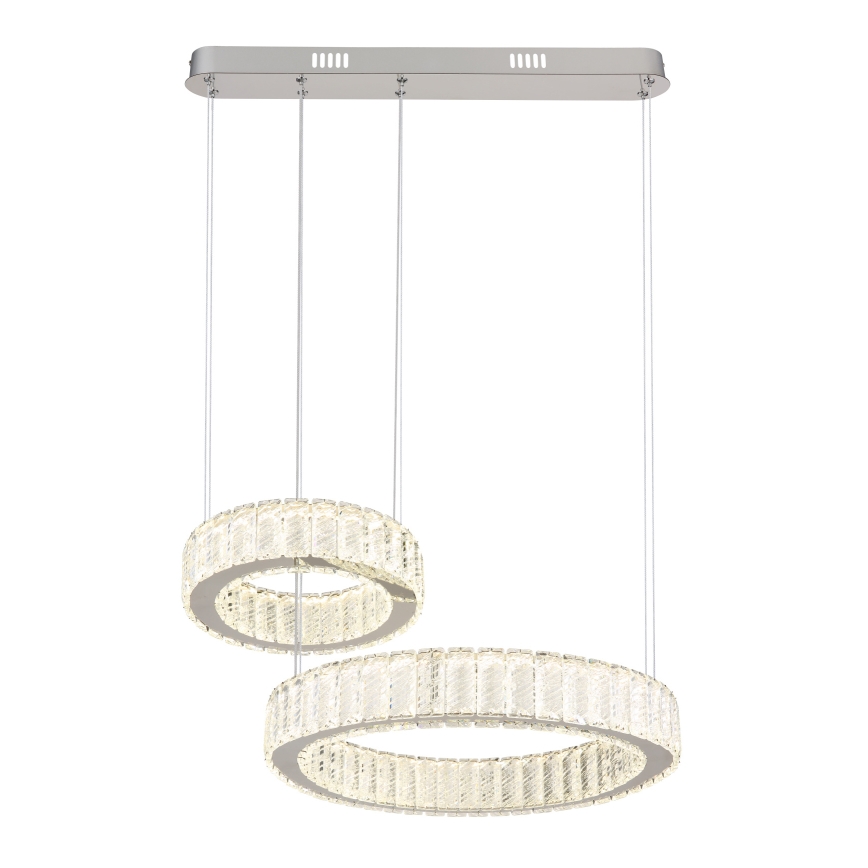 Globo - LED Żyrandol ściemnialny na lince LED/80W/230V 2700-6000K + pilot zdalnego sterowania