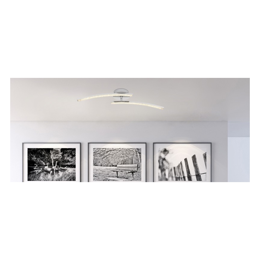 Globo - LED Natynkowy żyrandol łazienkowy 2xLED/6W/230V IP44