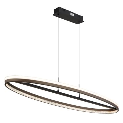 Globo - LED Żyrandol na lince LED/60W/230V 3000/4000/6000K brązowy