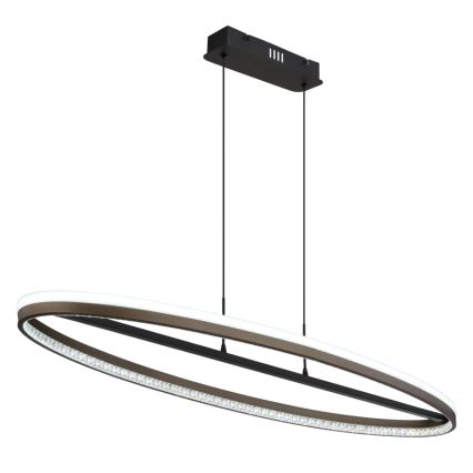 Globo - LED Żyrandol na lince LED/60W/230V 3000/4000/6000K brązowy