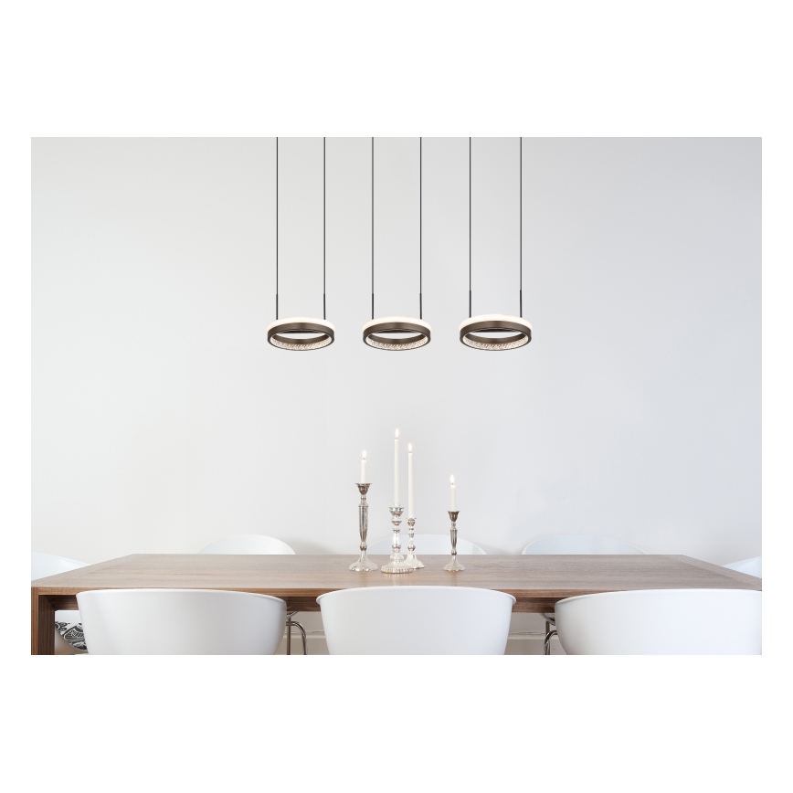 Globo - LED żyrandol na linkach LED/40W/230V 3000/4000/6000K