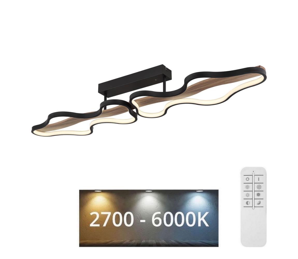 Globo 67181D1 - LED Ściemnialny żyrandol natynkowy BEZZY LED/36W/230V + pilot