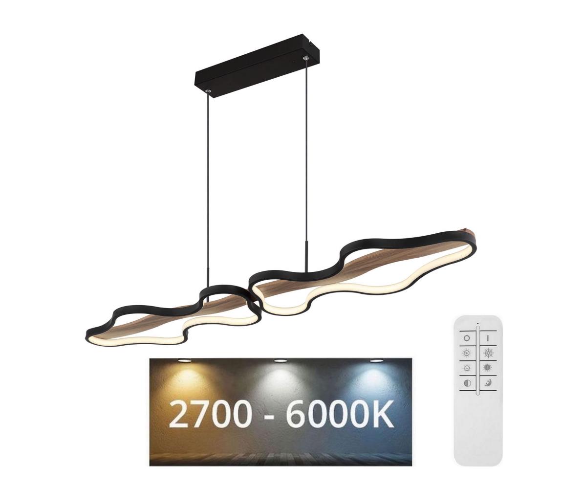 Globo 67181H1 - LED Żyrandol ściemnialny na lince BEZZY LED/36W/230V + pilot