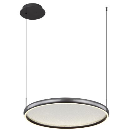 Globo - LED Żyrandol ściemnialny na lince LED/36W/230V 2700-6000K czarny + zdalne sterowanie