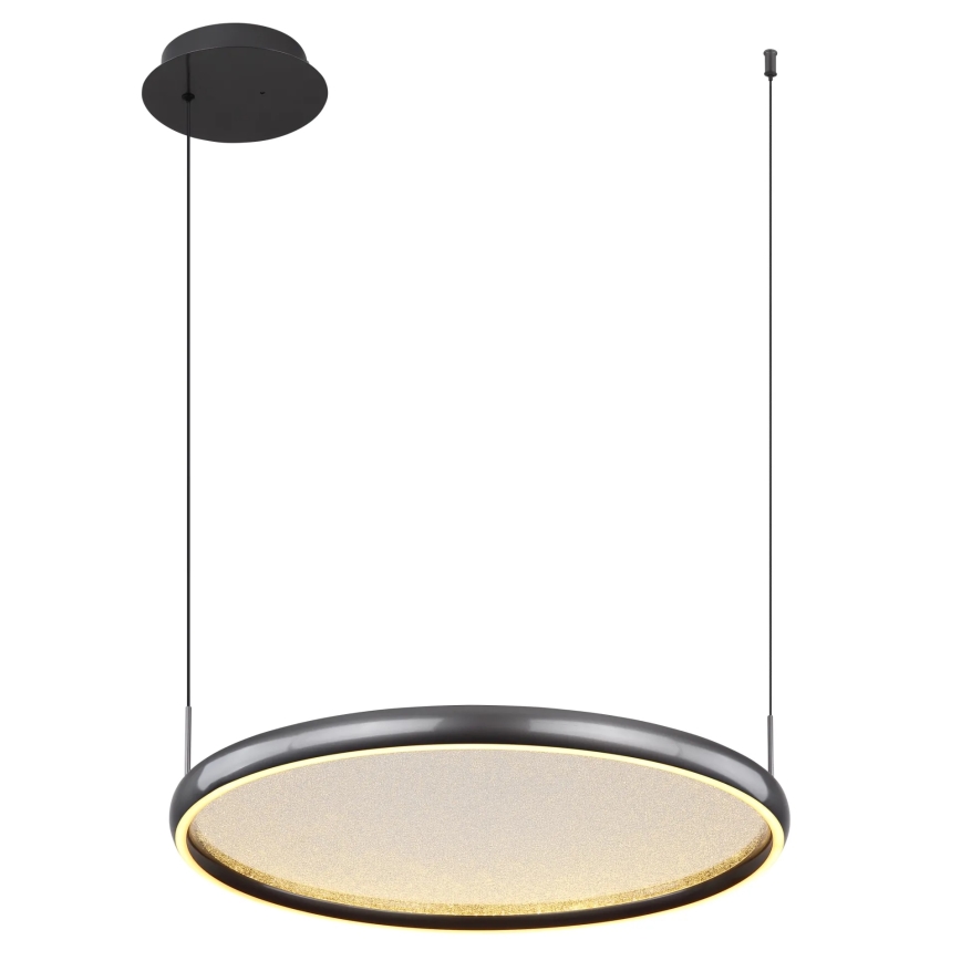 Globo - LED Żyrandol ściemnialny na lince LED/36W/230V 2700-6000K czarny + zdalne sterowanie