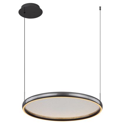 Globo - LED Żyrandol ściemnialny na lince LED/36W/230V 2700-6000K czarny + zdalne sterowanie