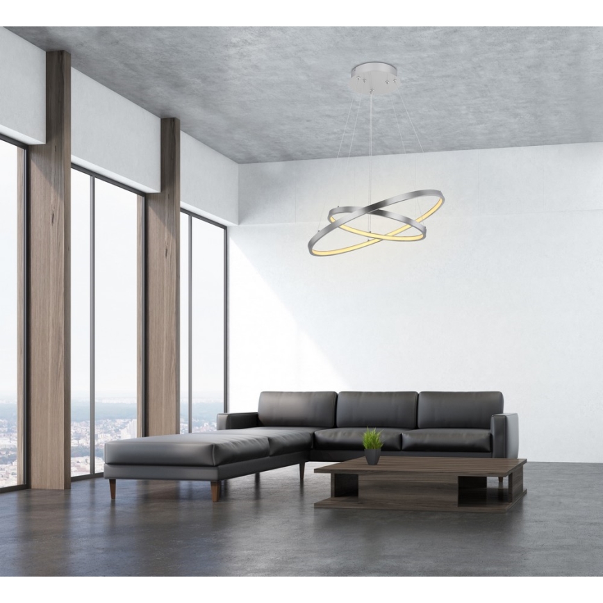 Globo - LED Żyrandol ściemnialny na lince 2xLED/21W/230V