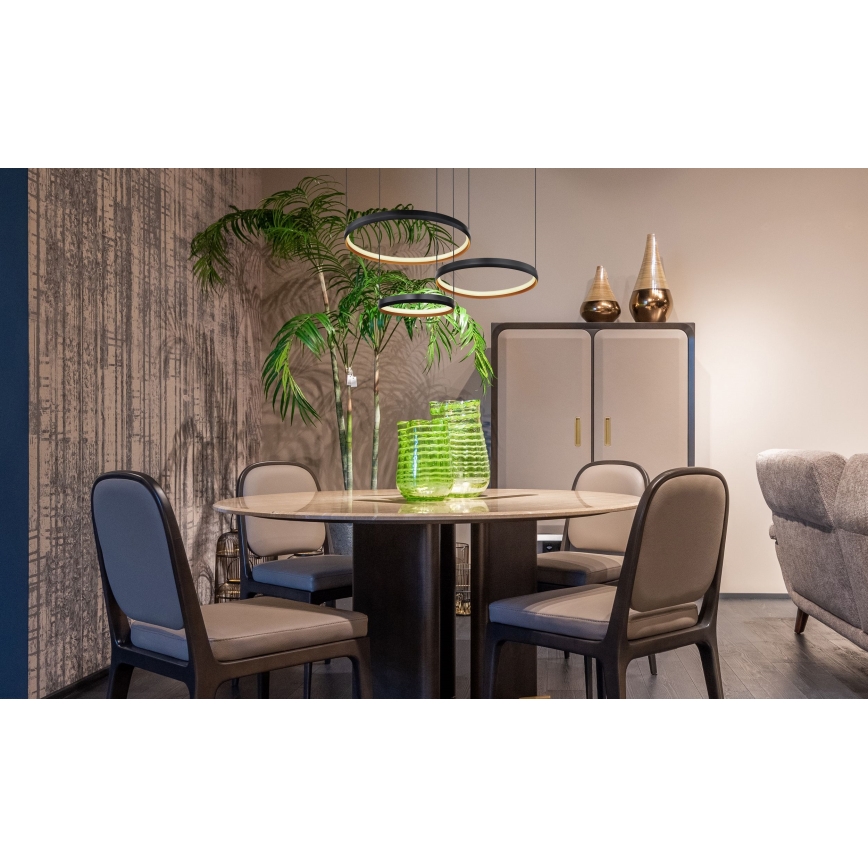 Globo - LED Żyrandol ściemnialny na lince LED/55W/230V 2700-6000K + pilot zdalnego sterowania