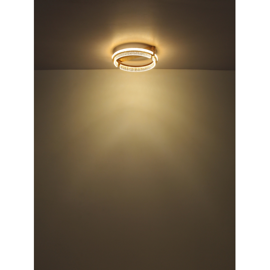 Globo - LED Ściemnialny plafon kryształowy LED/36W/230V 2700K-6000K + zdalne sterowanie