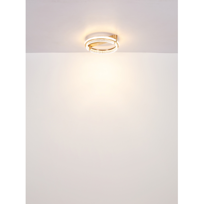 Globo - LED Ściemnialny plafon kryształowy LED/36W/230V 2700K-6000K + zdalne sterowanie