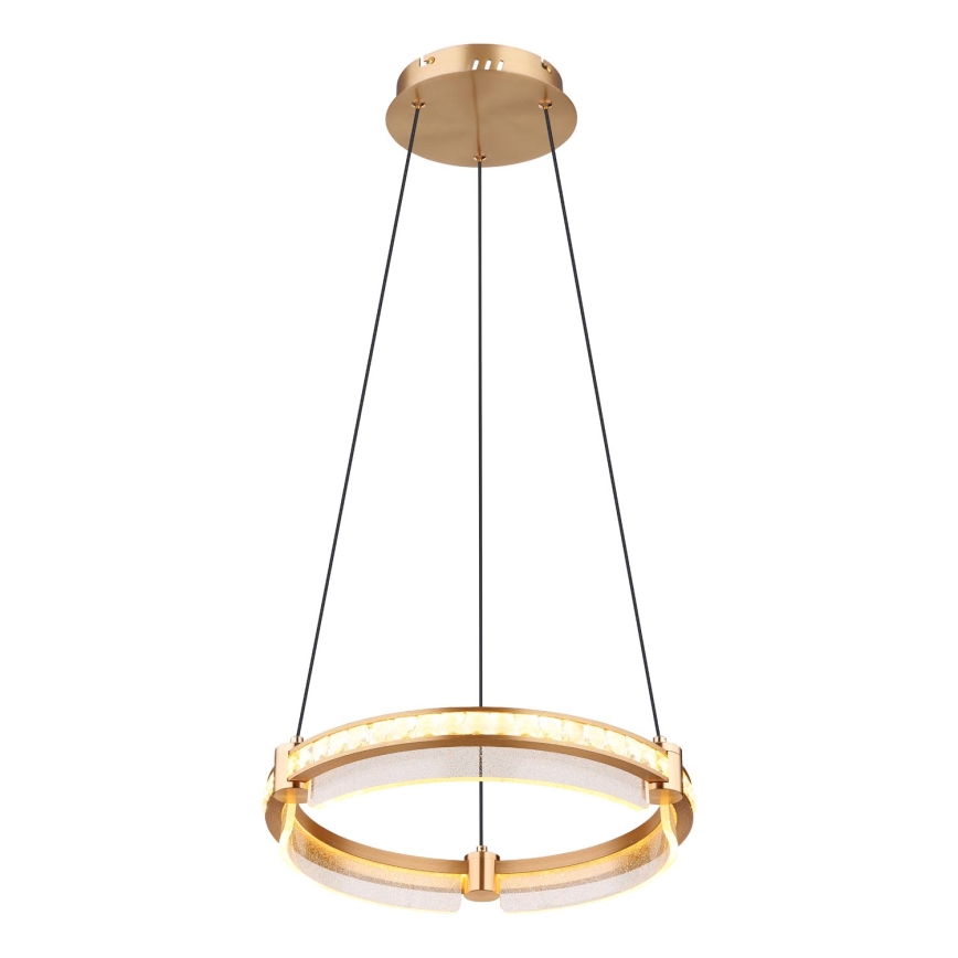 Globo - LED Ściemnialny kryształowy żyrandol na lince LED/36W/230V 2700K-6000K + zdalne sterowanie