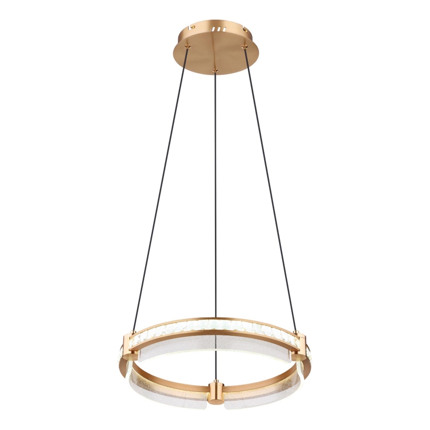 Globo - LED Ściemnialny kryształowy żyrandol na lince LED/36W/230V 2700K-6000K + zdalne sterowanie