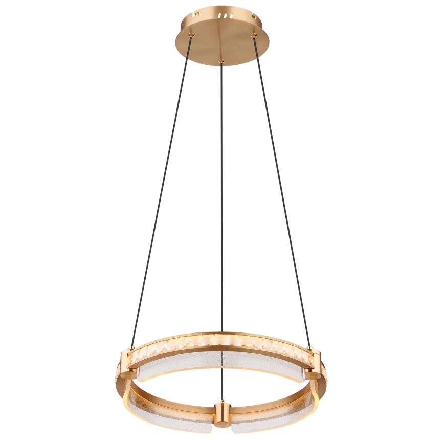 Globo - LED Ściemnialny kryształowy żyrandol na lince LED/36W/230V 2700K-6000K + zdalne sterowanie