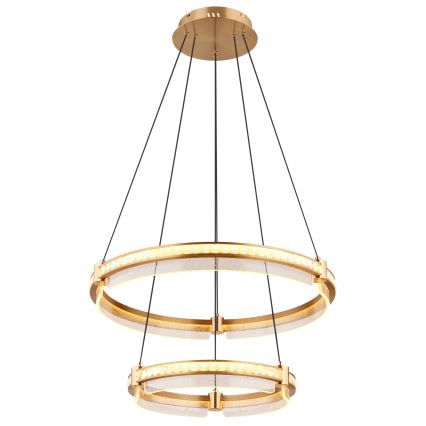 Globo - LED Ściemnialny kryształowy żyrandol na lince LED/78W/230V 2700K-6000K + zdalne sterowanie