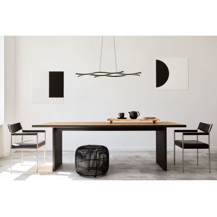 Globo - LED Żyrandol na lince LED/35W/230V czarny