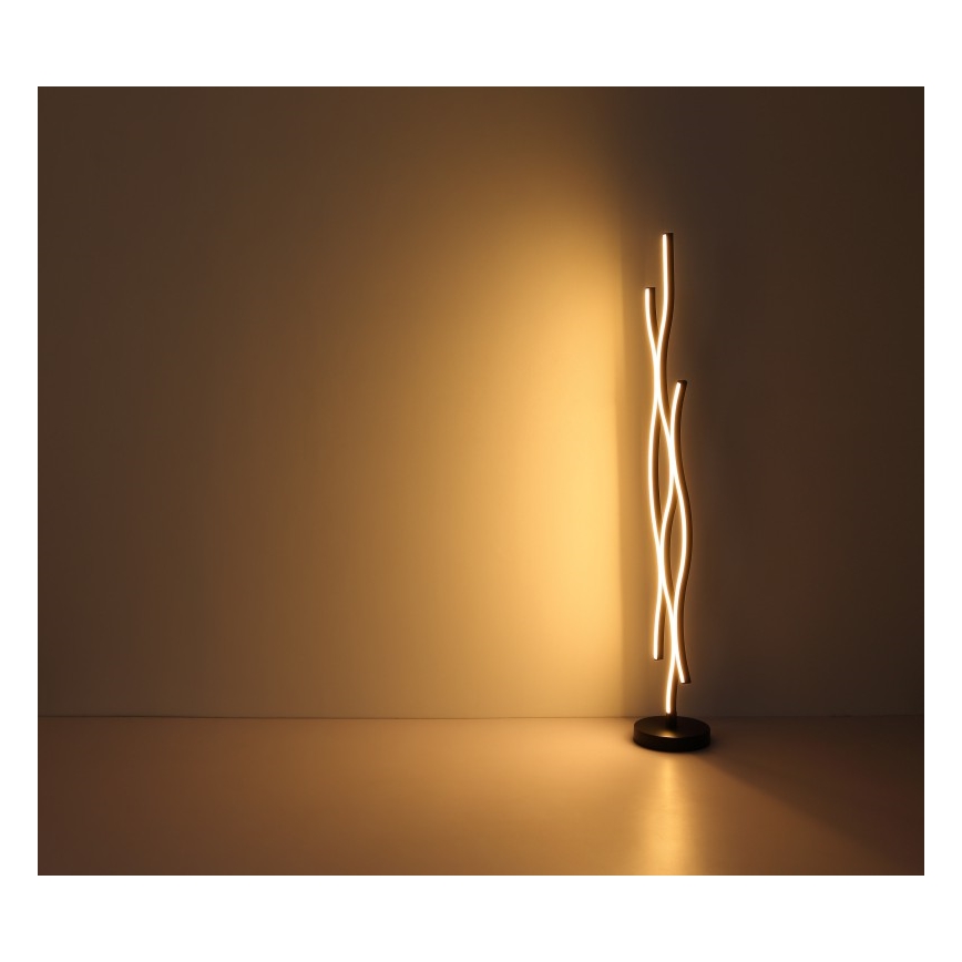 Globo - LED Lampa podłogowa LED/28W/230V 3000K czarna