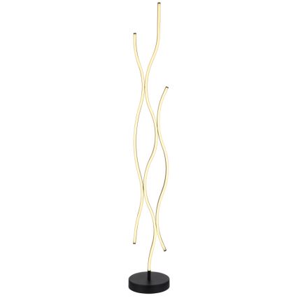 Globo - LED Lampa podłogowa LED/28W/230V 3000K czarna/złota