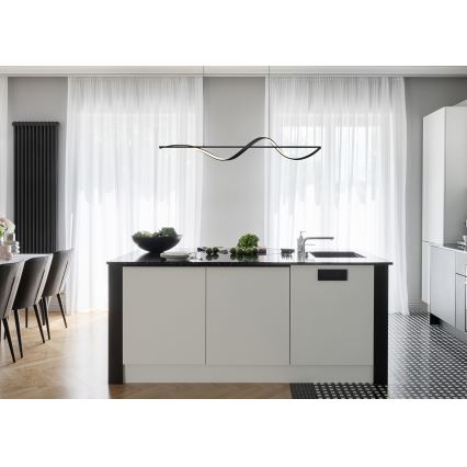 Globo - LED Żyrandol na lince LED/24W/230V 3000K czarny