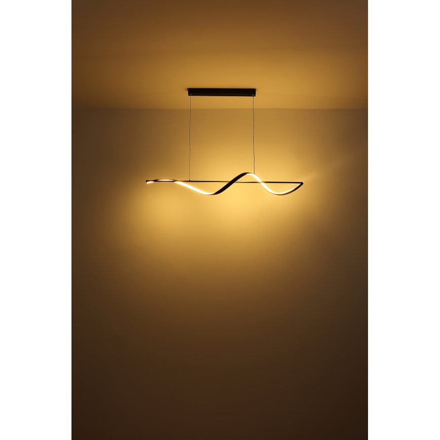 Globo - LED Żyrandol na lince LED/24W/230V 3000K czarny
