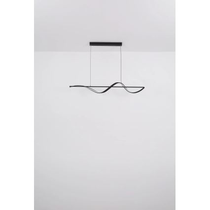 Globo - LED Żyrandol na lince LED/24W/230V 3000K czarny