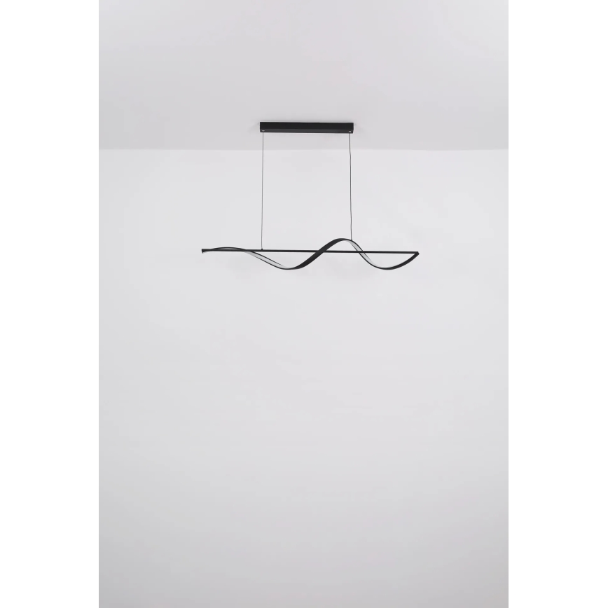 Globo - LED Żyrandol na lince LED/24W/230V 3000K czarny