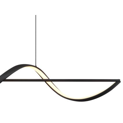 Globo - LED Żyrandol na lince LED/24W/230V 3000K czarny