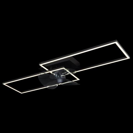 Globo - ściemnialna oprawa sufitowa LED z wentylatorem LED/38W/230V 3000-6500K + zdalne sterowanie