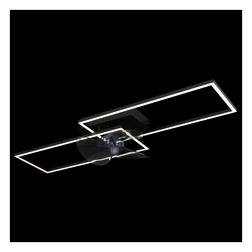 Globo - ściemnialna oprawa sufitowa LED z wentylatorem LED/38W/230V 3000-6500K + zdalne sterowanie
