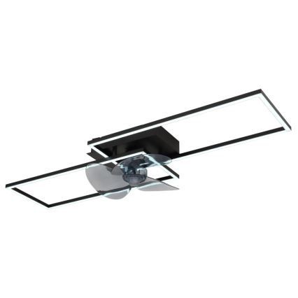 Globo - ściemnialna oprawa sufitowa LED z wentylatorem LED/38W/230V 3000-6500K + zdalne sterowanie