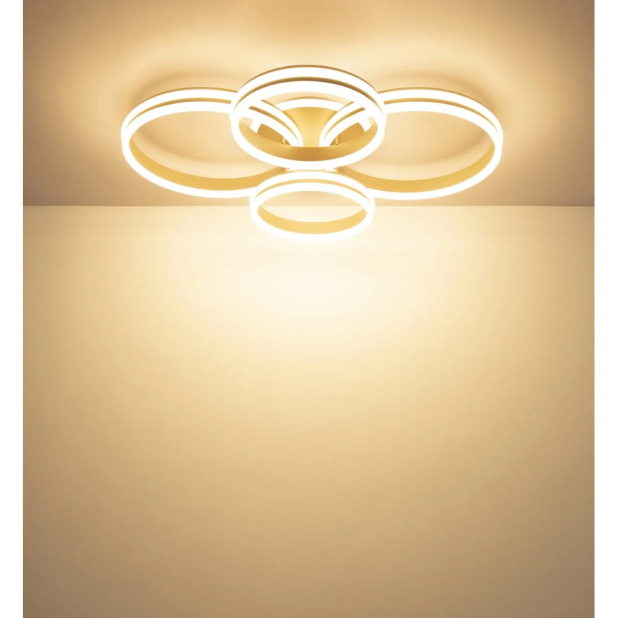 Globo - LED Ściemnialna lampa sufitowa LED/92W/230V 3000K 68x84,5 cm