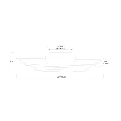 Globo - LED Plafon LED/18W/230V