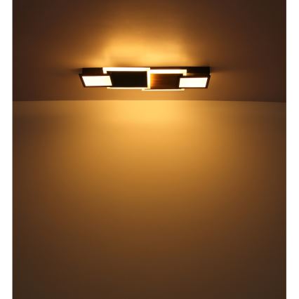 Globo 67279-30 - Plafon LED CAROLINE LED/30W/230V 25x71,5 cm beżowy/czarny