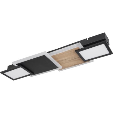 Globo 67279-30 - Plafon LED CAROLINE LED/30W/230V 25x71,5 cm beżowy/czarny