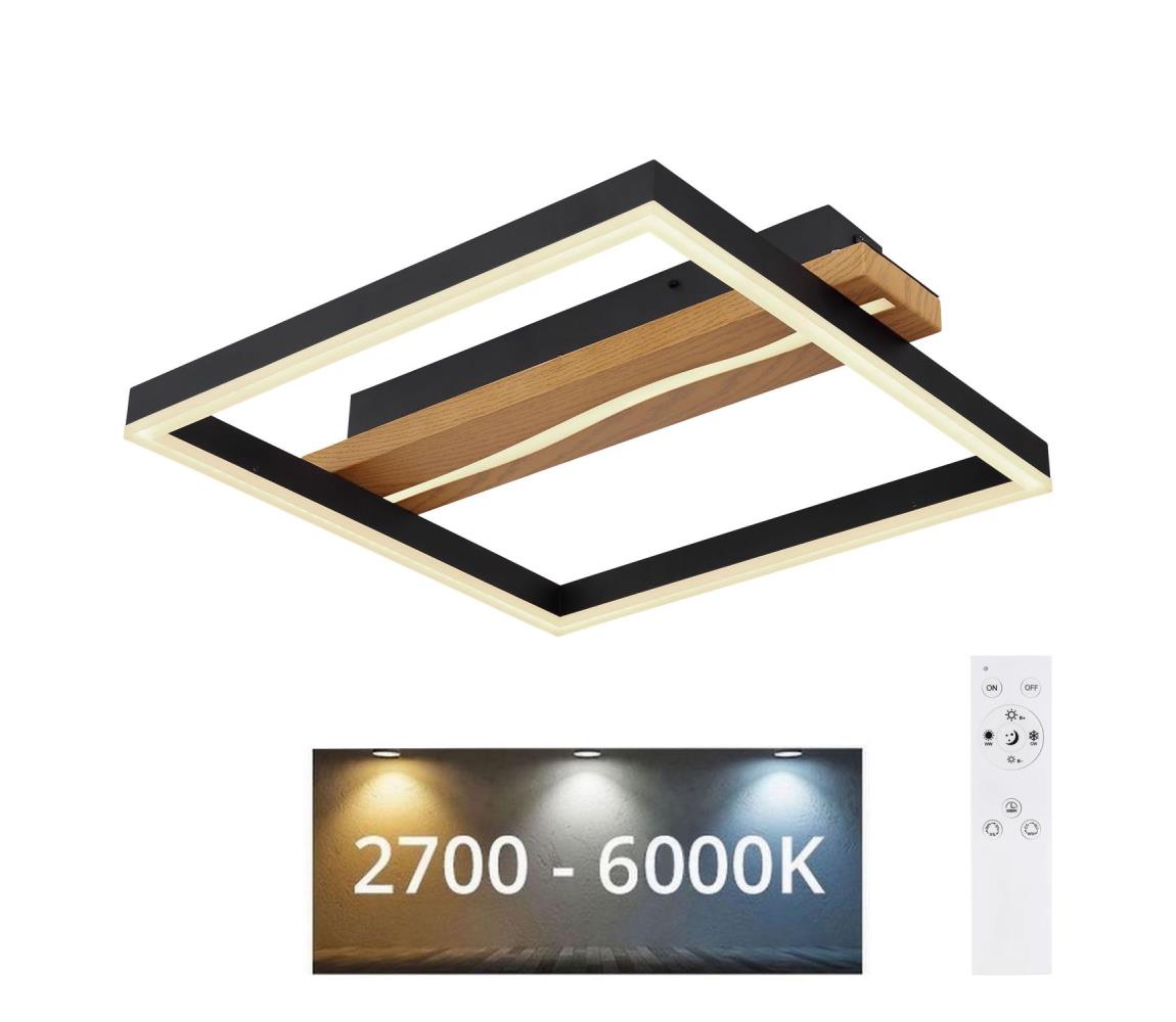 Globo 67281-24 - LED Ściemnialny żyrandol natynkowy LED/22W/230V 2700-6000K + pilot
