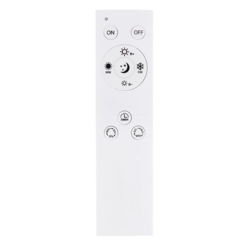 Globo - LED Ściemnialny żyrandol natynkowy LED/22W/230V 2700-6000K + pilot