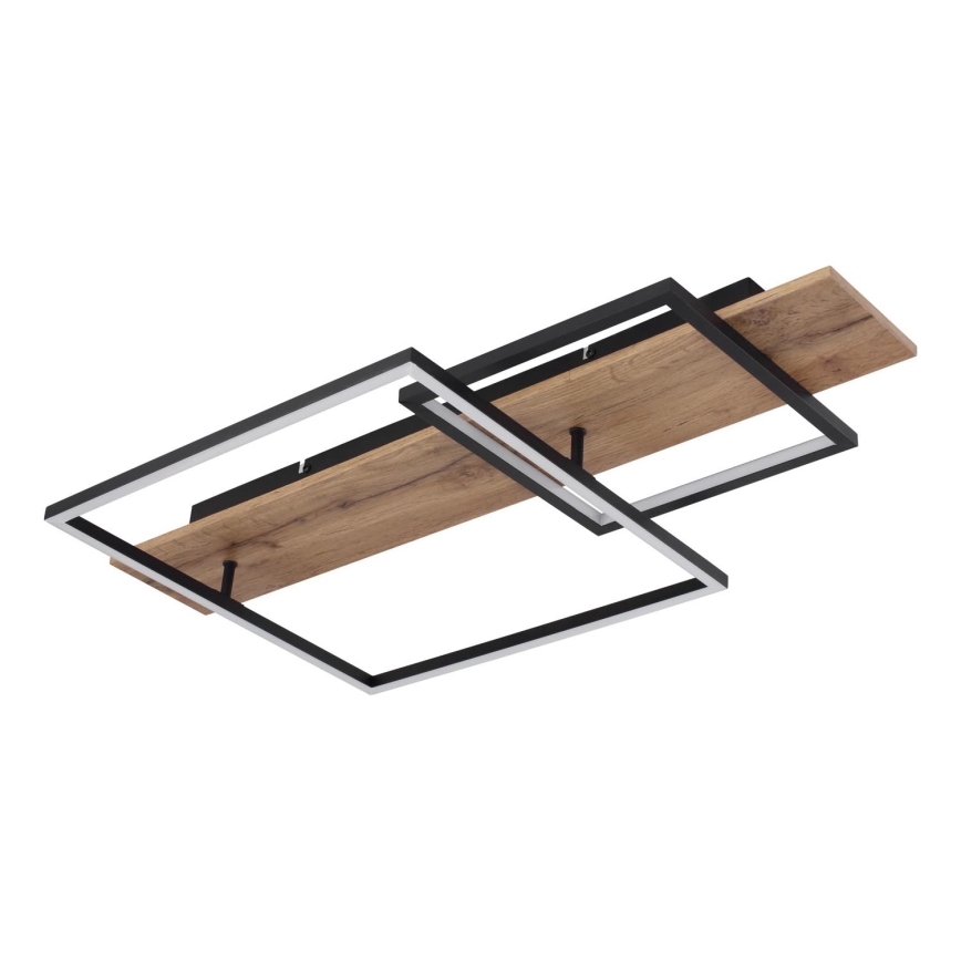Globo 67289D1 - Plafon sufitowy LED VANNI LED/24W/230V 40x75 cm brązowy/czarny