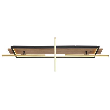 Globo 67296D2 - Lampa sufitowa LED BEATRIX LED/48W/230V 60,5x100 cm brązowa