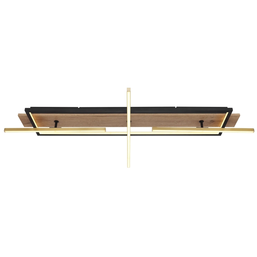 Globo 67296D2 - Lampa sufitowa LED BEATRIX LED/48W/230V 60,5x100 cm brązowa