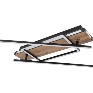 Globo 67299D3 - Lampa sufitowa LED COLLI LED/40W/230V 88x120 cm beżowa/czarna