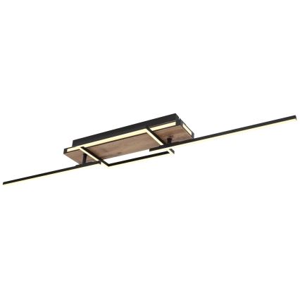 Globo 67299D3 - Lampa sufitowa LED COLLI LED/40W/230V 88x120 cm beżowa/czarna