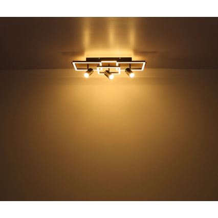 Globo - Lampa sufitowa LED/48W/230V + 3xGU10/5W 3000K 27x72 cm