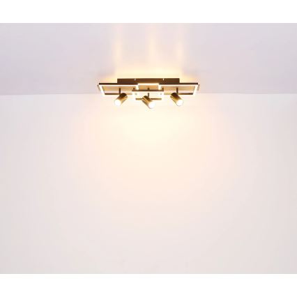 Globo - Lampa sufitowa LED/48W/230V + 3xGU10/5W 3000K 27x72 cm