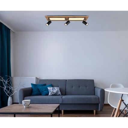 Globo - LED Oświetlenie punktowe LED/24W/230V + 3xGU10/5W